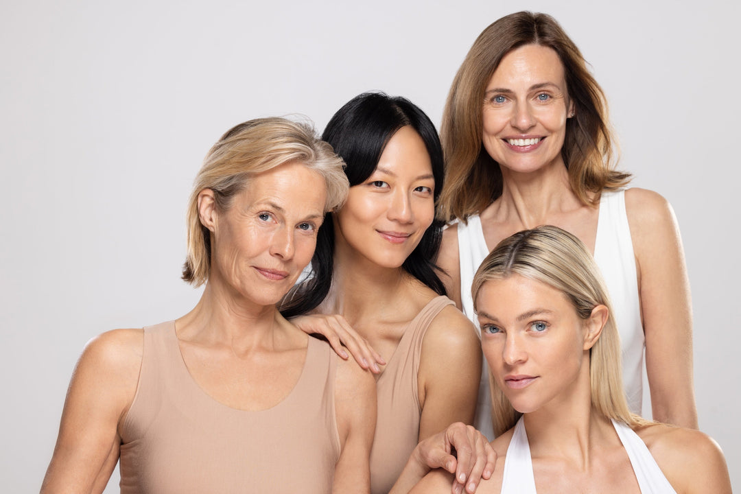 vier Frauen unterschiedlichen Alters